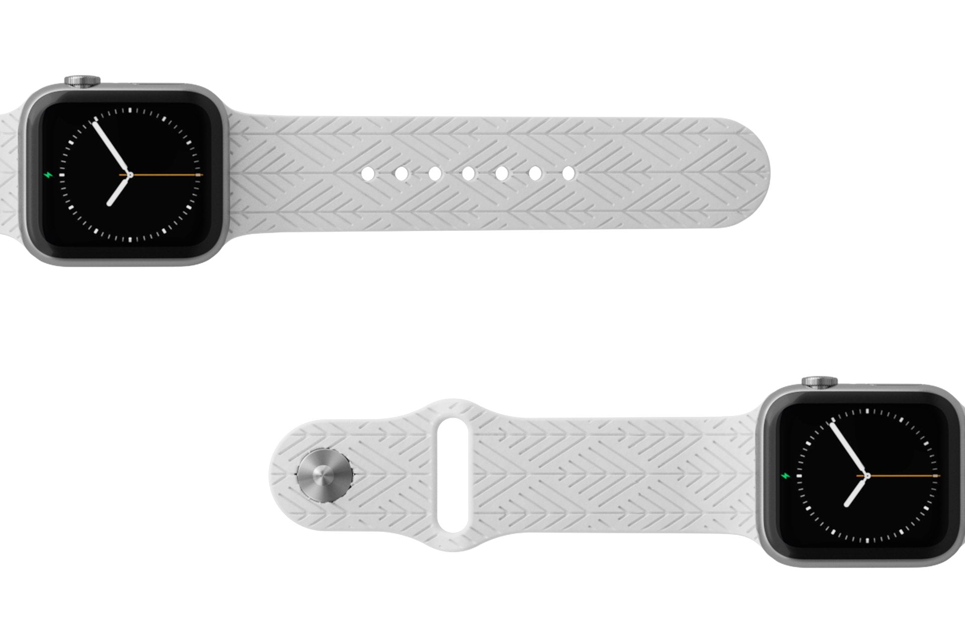 Apple Watch Band Dimension Arrows White